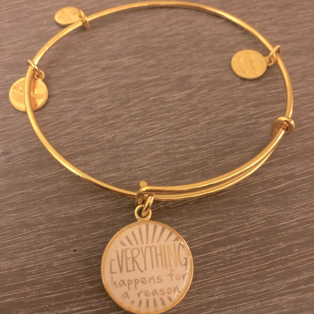 Alex and Ani, Gold Bracelet, like new, layer bracelet